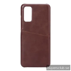 ONSALA Mobilskal Brun med Kortfack Samsung S20