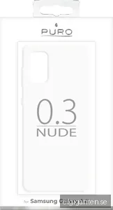 Puro 0.3 Nude Samsung Galaxy A41 fodral (transparent)
