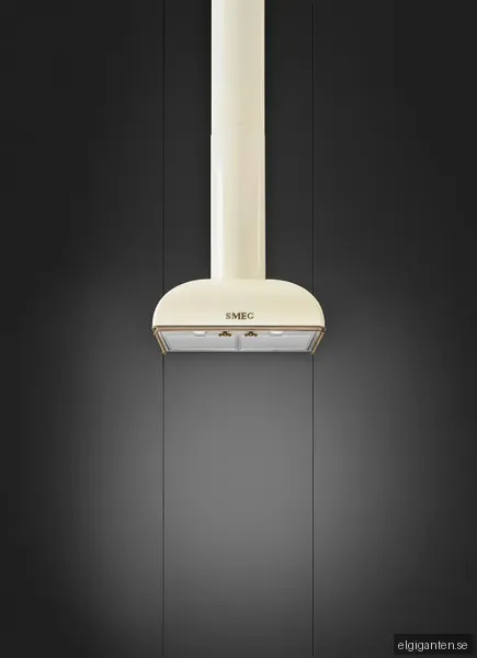 Smeg Serie Colonial Vägghängd Köksfläkt KS59POE2 (kräm 60cm)
