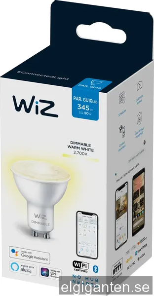Wiz Light LED-spotlight 5W GU10 871869978625000