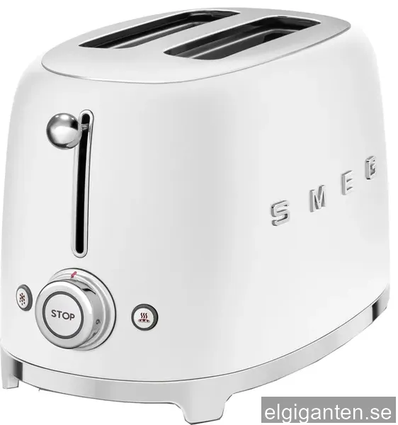 Smeg brödrost 50-talsstil TSF01WHMEU (vit)
