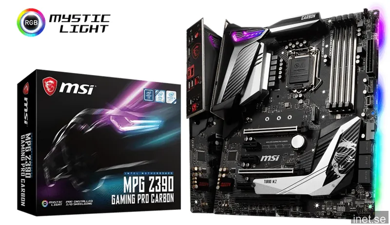 MSI MPG Z390 Gaming Pro Carbon moderkort