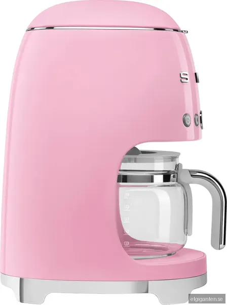 Smeg 50’s Style kaffebryggare DCF02PKEU (rosa)