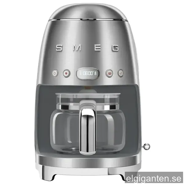 Smeg 50's Style kaffebryggare DCF02SSEU (stål)