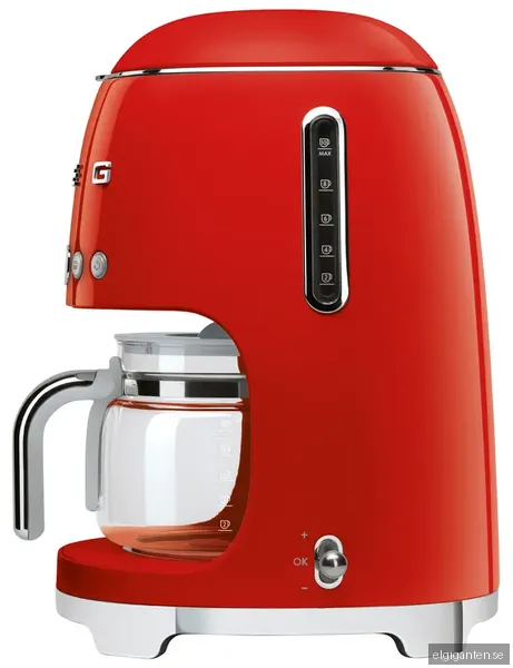 Smeg 50's Style kaffebryggare DCF02RDEU (röd)