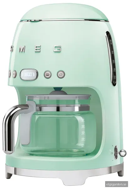 Smeg 50's Style kaffebryggare DCF02PGEU (pastellgrön)