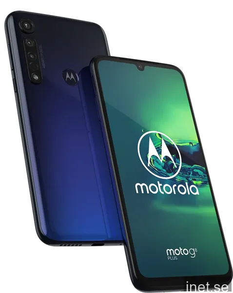 Motorola G8 Plus Blå