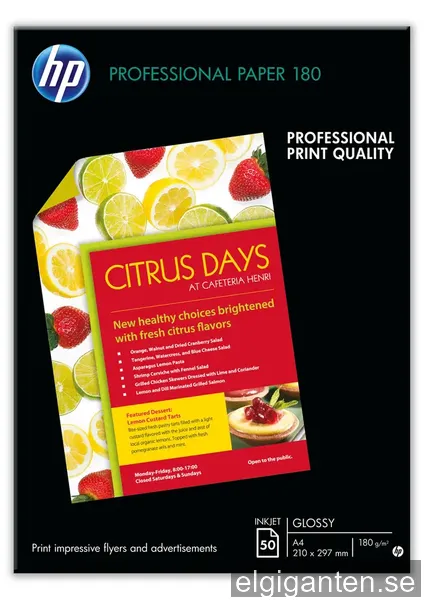 HP Professional Glossy A4-papper