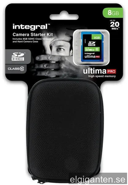Integral Startpaket till kompaktkamera