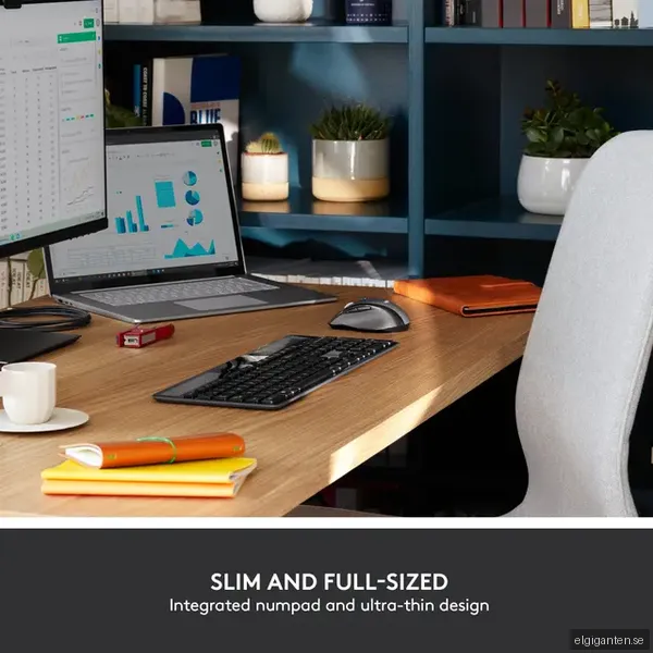 Logitech K750 trådlöst solar tangentbord