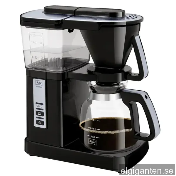Melitta Excellent 5.0 Deluxe kaffebryggare 21841 (svart)