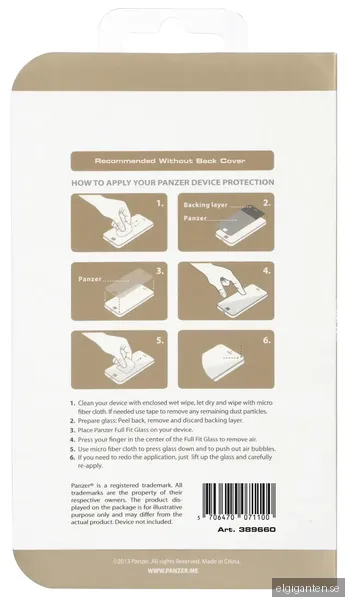 Panzer Huawei P10 Lite skärmskydd (genomskinlig)