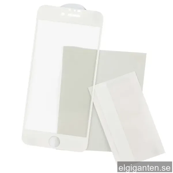 Sandstrøm Curved Glass iPhone 6/7/8/SE Gen. 2 (vit)