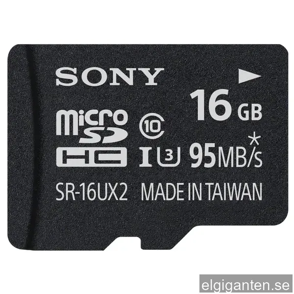 Sony Micro SDHC Minneskort 95MB CL10 16 GB