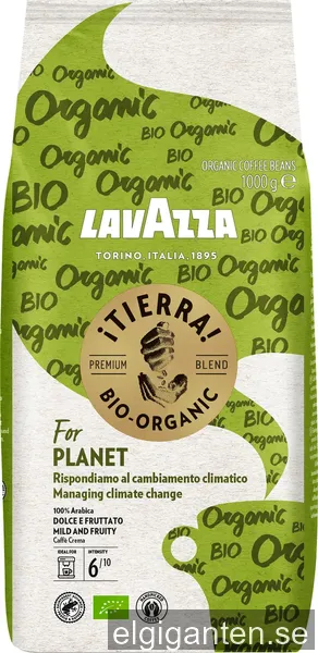 Lavazza Tierra Bio-Organic kaffebönor 3238