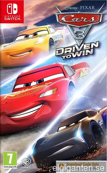 Cars 3: Driven to Win - Code in Box (Switch)
