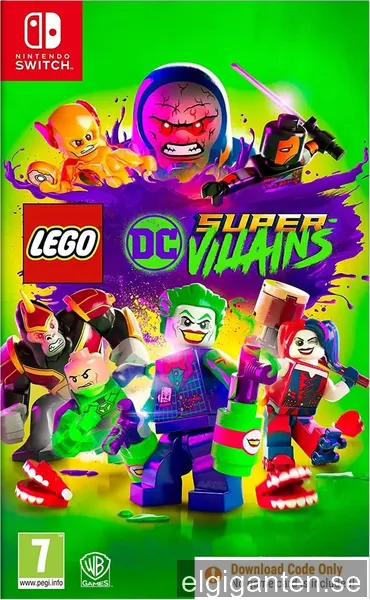 LEGO DC Super-Villains - Code in Box (Switch)