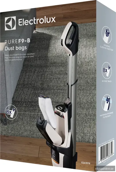 Electrolux Allergy Plus dammsugarpåsar ESKPF9 för Electroluc Pure F9