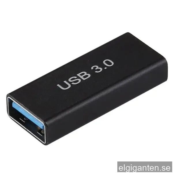 USB 3.0 konverterare hona–hona med guldförgyllda kontakter