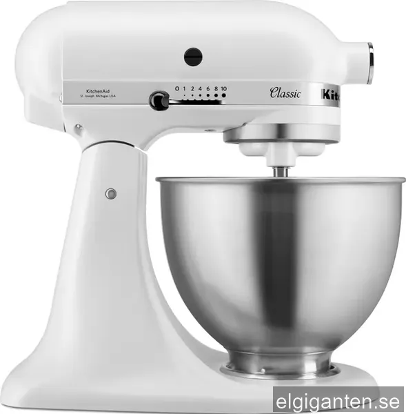 KitchenAid Classic köksmaskin 5K45SSEFW (vit)