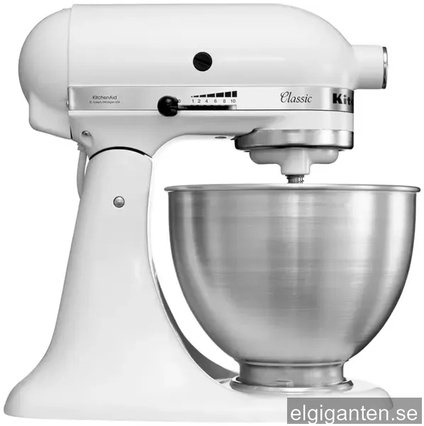 KitchenAid Classic Köksmaskin 5K45SSEWH (vit)
