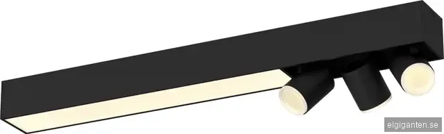 Philips Hue Centris spotlight svart 3x5.7W