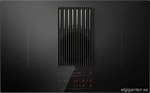 Elica Nikola Tesla Libra induktionshäll med inbyggd fläkt 4984 (svart)