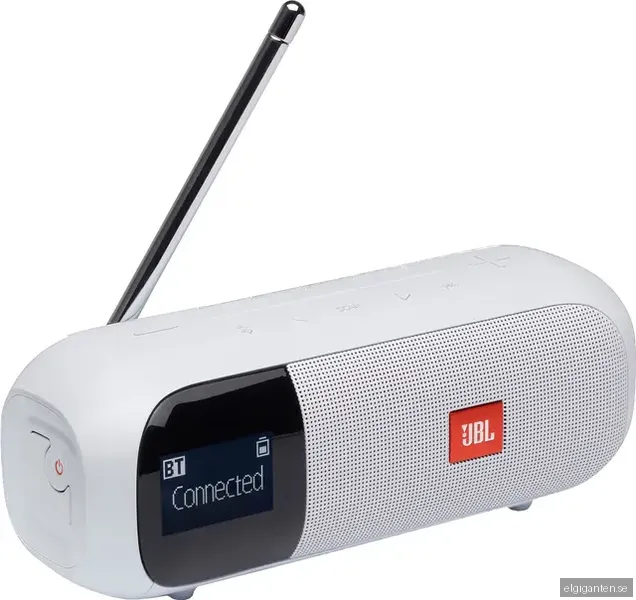JBL Tuner 2 Radio/BT-högtalare IPX7, vit