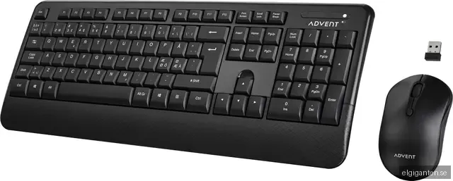 Advent trådlöst tangentbord med mus