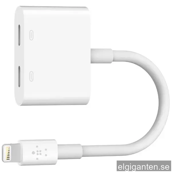 Belkin Rockstar Lightning audio + laddadapter