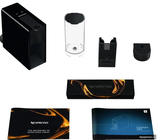 NESPRESSO® Essenza Mini kaffemaskin av Krups, Svart