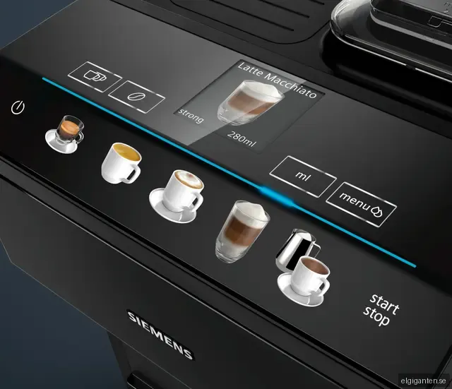 Siemens EQ.500 automatic espressomaskin TP501R09