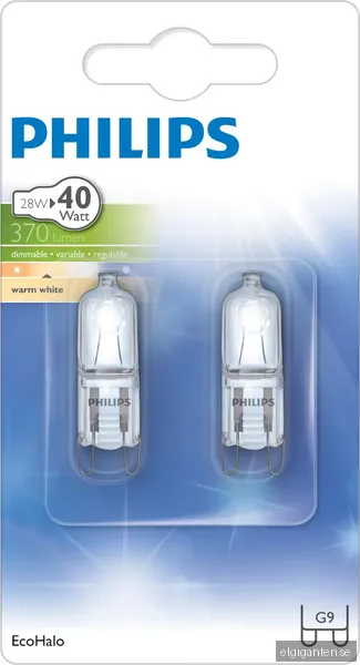 Philips glödlampa PHIECOHALO28W