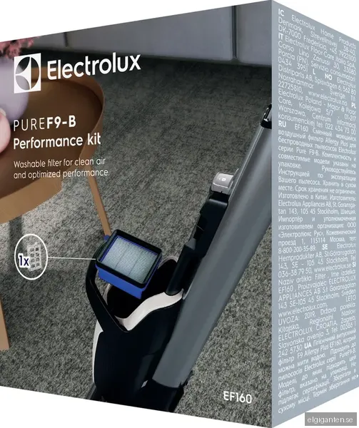 Electrolux Pure F9 filter EF160