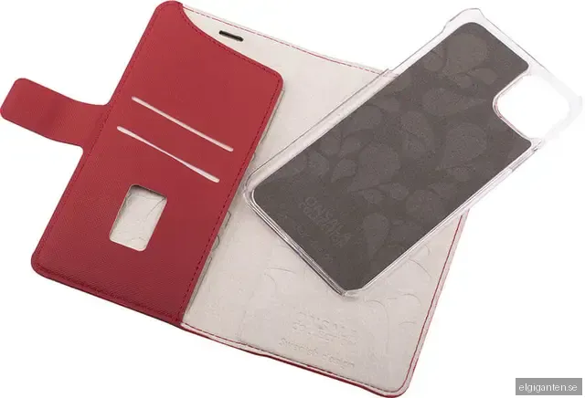 ONSALA Wallet Case Saffiano Red - iPhone 11 Pro Max
