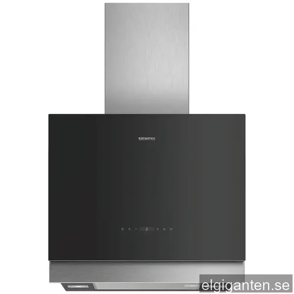 Siemens IQ500 Vägghängd Köksfläkt LC67FQP60 (svart 60 cm)