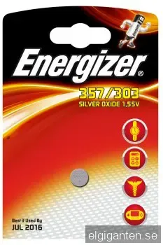 Energizer Batteri 357, 303 SR1154W (1 st)