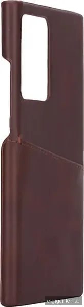 Onsala Samsung Galaxy Note20 Ultra kortfodral i läder (brun)