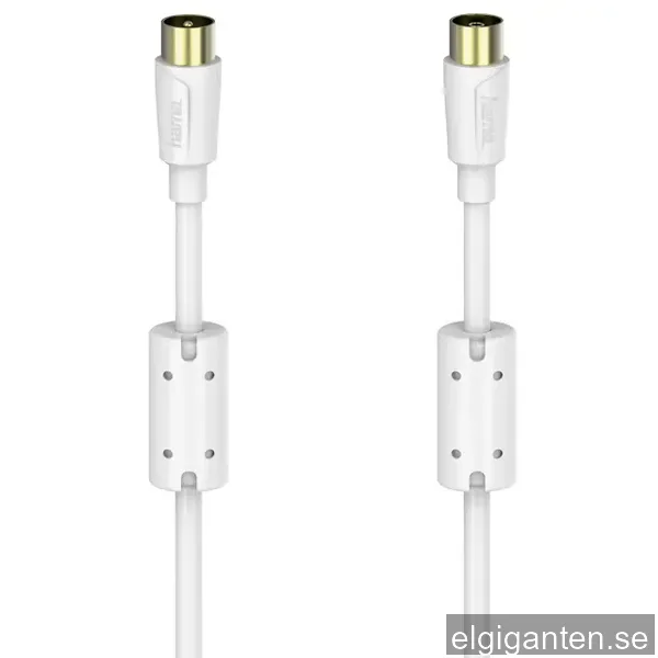 Hama antennkabel koaxial flexi-slim 90 dB (3 m/vit)