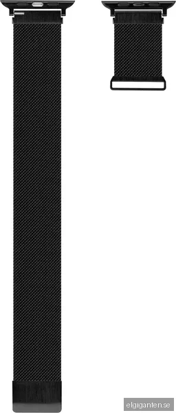 Sandstrøm Apple Watch nätarmband 42/44/45/49 mm (svart)