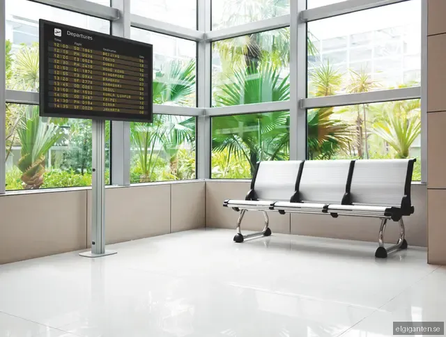 Vogels Pro PFF 7060 golvmonteringsplatta (silver)