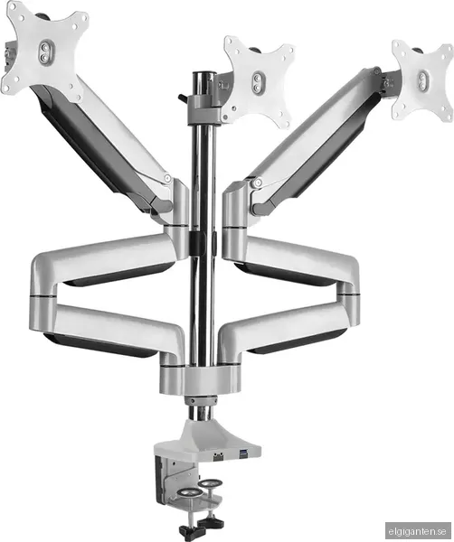 Essentials Premium Triple Monitor Gas Lift skärmfäste med arm