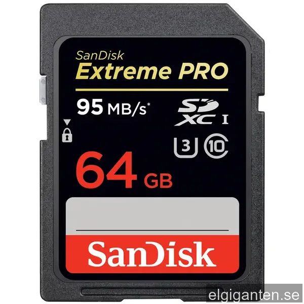 SanDisk Extreme Pro SDHC minneskort 64 GB