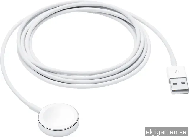 Apple Watch magnetisk laddningskabel 2 m (vit)