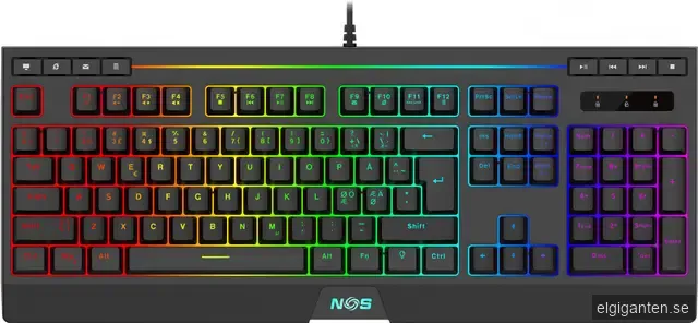 NOS K-400 CORE LED tangentbord gaming