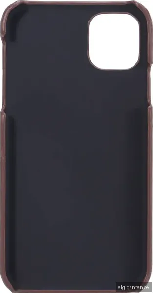 ONSALA Mobilskal Brun med Kortfack iPhone 11