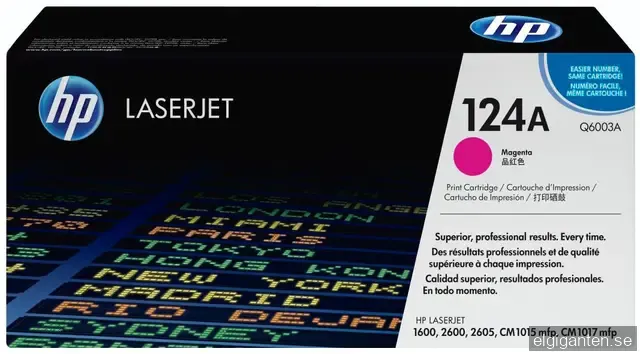 HP 124A / Q6003A Magenta Toner
