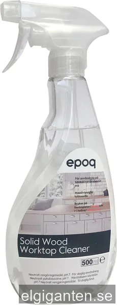 Epoq rengöringsmedel för träbänk