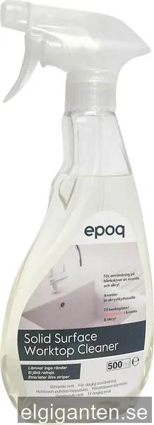 Epoq rengöringsmedel för Solid Surface-bänk