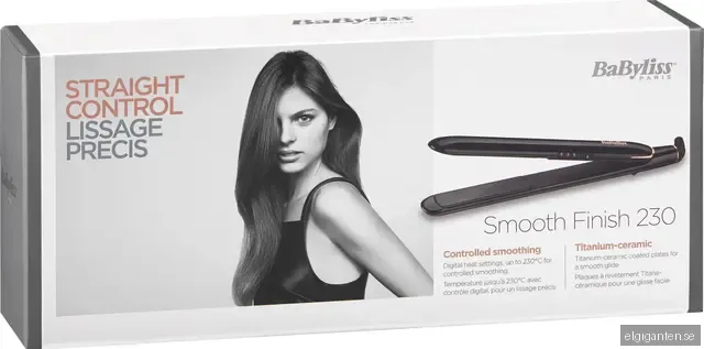 BaByliss Smooth Finish 230 plattång BAST250E